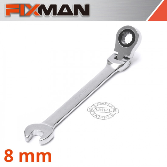 FIXMAN Flexible Ratchet Combination Wrench 8mm FIXMAN Flexible Ratchet Combination Wrench 8mm
