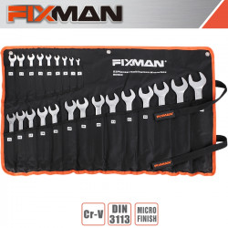 FIXMAN 23pcs Combination Spanner Set 6mm - 32mm