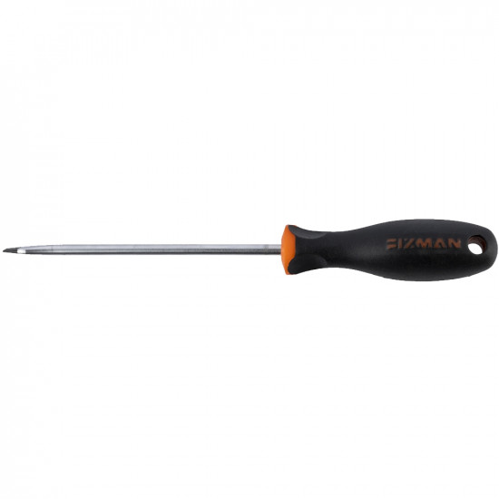 FIXMAN S/driver Slotted 4x0.8x100mm Crv With Ergonomic Handle FIXMAN S/driver Slotted 4x0.8x100mm Crv With Ergonomic Handle