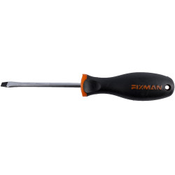 FIXMAN S/driver Slotted 6.5x1.2x100mm Crv With Ergonomic H&le