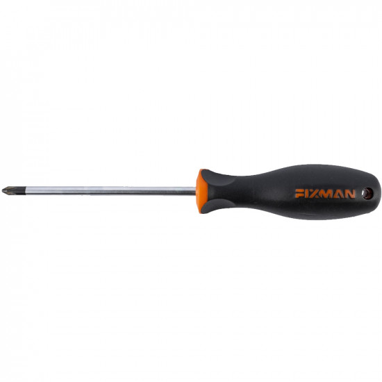 FIXMAN S/driver Phillips Ph2 6x125mm Crv With Ergonomic Handle FIXMAN S/driver Phillips Ph2 6x125mm Crv With Ergonomic Handle