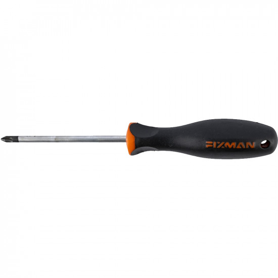 FIXMAN S/driver Pozi Pz3 8x150mm Crv With Ergonomic Handle FIXMAN S/driver Pozi Pz3 8x150mm Crv With Ergonomic Handle