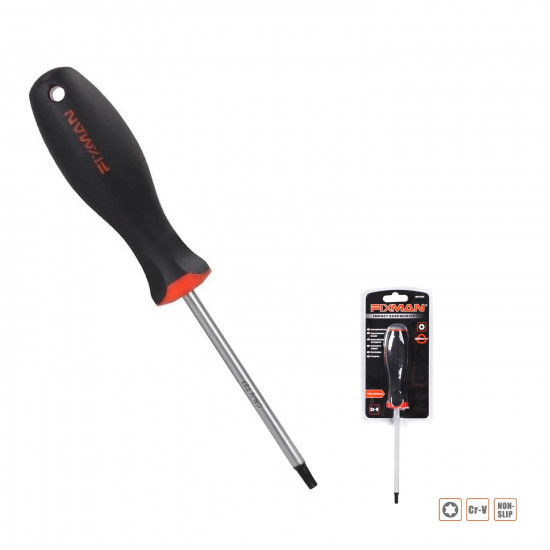 FIXMAN S/driver Torx T10 6x75mm Crv With Ergonomic Handle FIXMAN S/driver Torx T10 6x75mm Crv With Ergonomic Handle