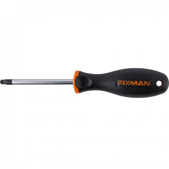 FIXMAN S/driver Torx T40 6x100mm Crv With Ergonomic Handle FIXMAN S/driver Torx T40 6x100mm Crv With Ergonomic Handle