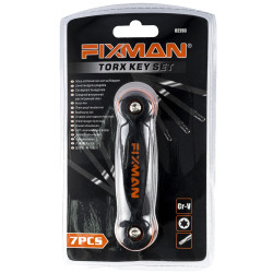 FIXMAN Fold Torx Key Set T10-40mm