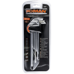 FIXMAN Torx Key Set Extra Long 9pce T10-t50