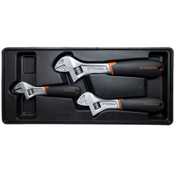 FIXMAN Tray 3 Piece Adjustable Wrench 6'8'10'