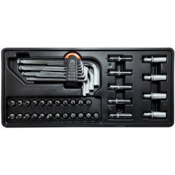 FIXMAN 33-pc 1/4' Dr.sockets & Accessories