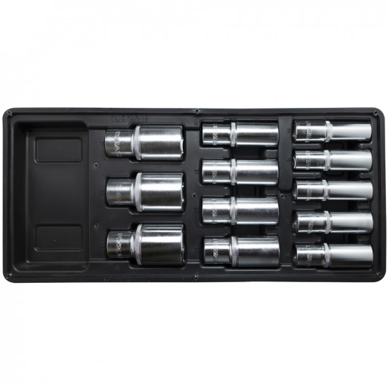 FIXMAN Tray 12 Piece 1/2' Drive Deep Sockets FIXMAN Tray 12 Piece 1/2' Drive Deep Sockets