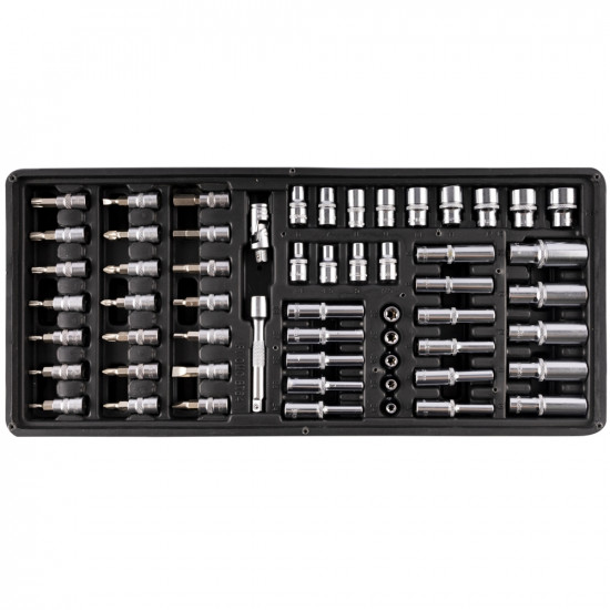 FIXMAN Tray 57 Piece 1/4' Drive Sockets And Accessories FIXMAN Tray 57 Piece 1/4' Drive Sockets And Accessories