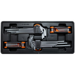 FIXMAN Tray 4 Piece Hex And Torx Key Set
