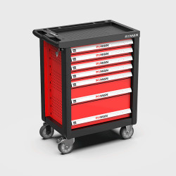 FIXMAN Empty 7 Drawer Roller Cabinet On Castors 958mm X 766mm X 465mm