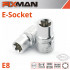 FIXMAN 1/4' Drive E-socket 6 Point E8