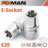 FIXMAN 3/8' Drive E-socket 6 Point E20
