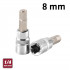 FIXMAN 1/4' Dr.bit Socket 8mm Hex Allen H8