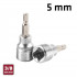 FIXMAN 3/8' Dr.bit Socket 5mm Hex Allen H5