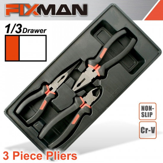 FIXMAN 82pc 7 Drawer Economy Line Roller Cabinet With Stock FIXMAN 82pc 7 Drawer Economy Line Roller Cabinet With Stock