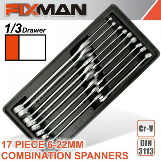 FIXMAN 82pc 7 Drawer Economy Line Roller Cabinet With Stock FIXMAN 82pc 7 Drawer Economy Line Roller Cabinet With Stock