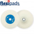 Grinder Pad & Nut 115mm M14x2mm White