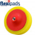 Yellow Aggressive Sponge 150mm M14 X 2mm