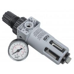 Filter/regulator 1/4' In Line With Auto Drain