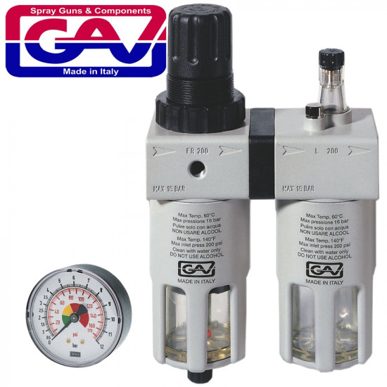 Filter Regulator Lubricator 1/2' Filter Regulator Lubricator 1/2'