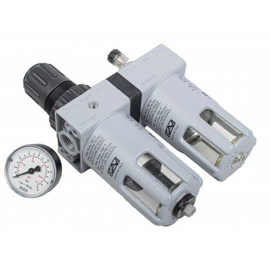 Filter Regulator Lubricator 1/2' With Auto Drain Filter Regulator Lubricator 1/2' With Auto Drain