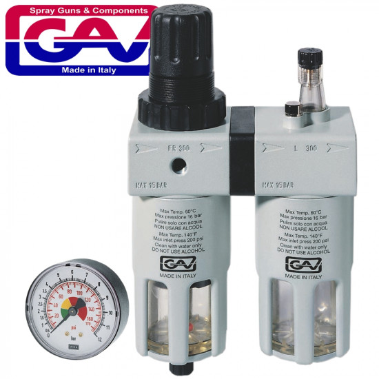 Filter Regulator Lubricator In Line 1' Filter Regulator Lubricator In Line 1'