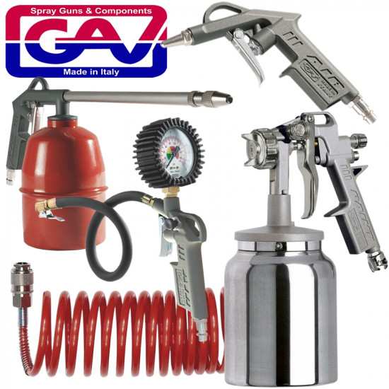 Spray Gun Kit 5piece W/162b Spray Gun Kit 5piece W/162b