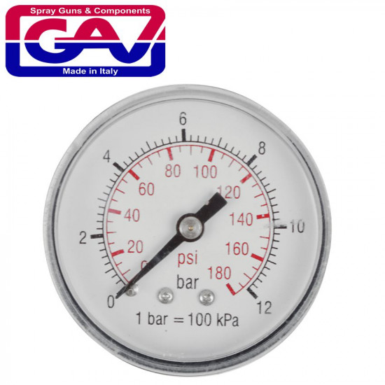Pressure Gauge 50mm 1/8 Rear Packaged Pressure Gauge 50mm 1/8 Rear Packaged