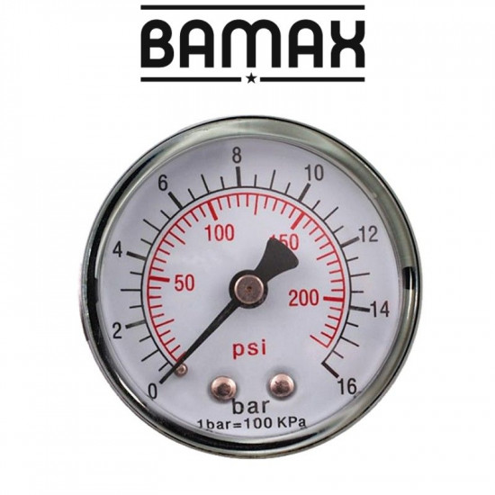 Pressure Gauge 1/4'rear 50mm D5014r16 Packaged Pressure Gauge 1/4'rear 50mm D5014r16 Packaged