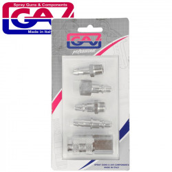 Quick Coupler Set 5piece Packaged