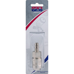 Quick Coupler 8mm Hose Packaged Euroline