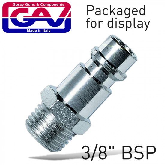 Coupler Insert 3/8'm 2 Packaged Coupler Insert 3/8'm 2 Packaged