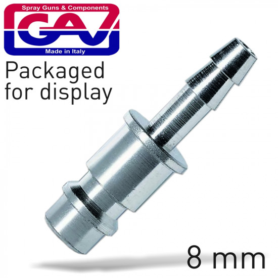 Connector German 8mm Hose 2 Packaged Connector German 8mm Hose 2 Packaged
