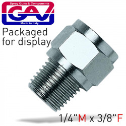 Taper Reducer Bush 1/4 X 3/8 M/f Packaged