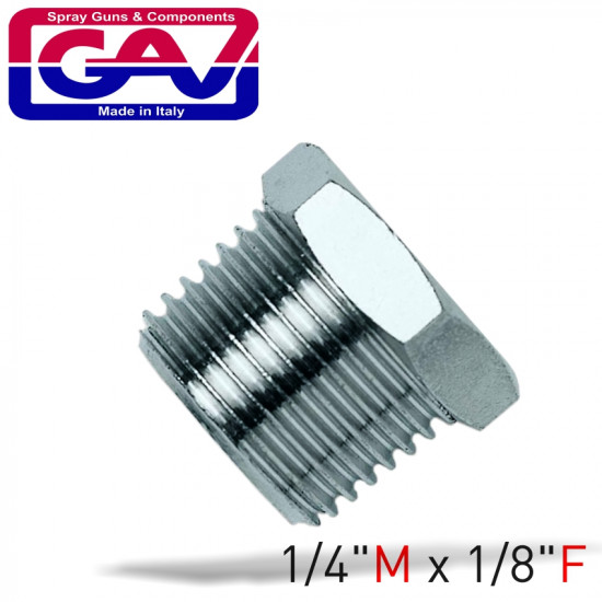 Taper Reducer Bush 1/4 X 1/8 M/f Taper Reducer Bush 1/4 X 1/8 M/f