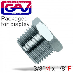 Taper Reducer Bush 3/8 X 1/8 M/f Packaged