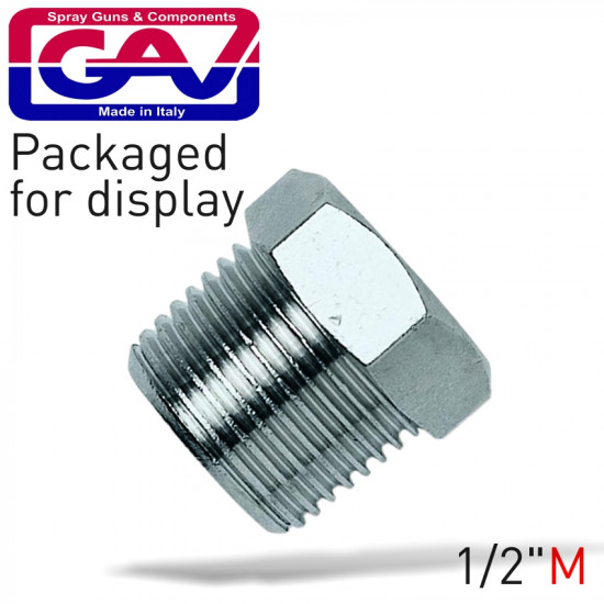 Taper Plug 1/2 Packaged Taper Plug 1/2 Packaged