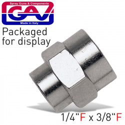 Reducing Socket 1/4 X 3/8 F/f Packaged