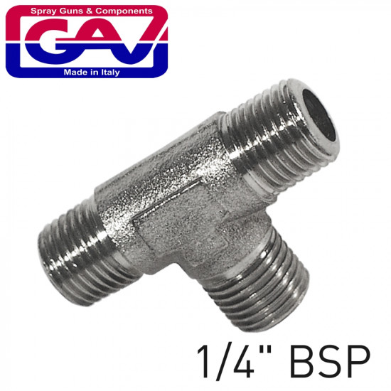 T Connector 1/4'mmm T Connector 1/4'mmm