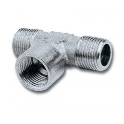 T Connector 1/4'mfm Packaged