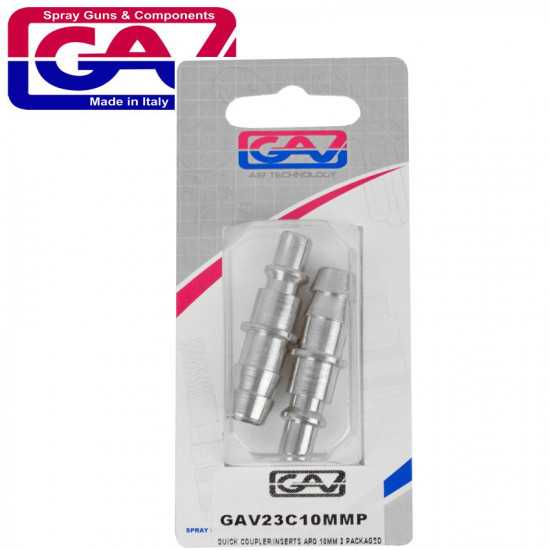 Quick Coupler Inserts Aro 10mm 2 Packaged Quick Coupler Inserts Aro 10mm 2 Packaged