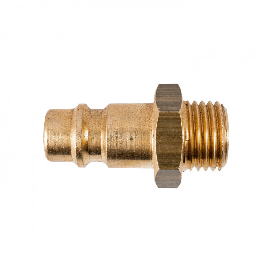 Brass Connector 1/4'm German