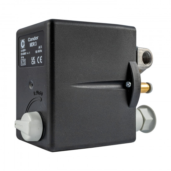 Condor Pressure Switch Three Phase 4 Way 10-16 Amp 217626 Condor Pressure Switch Three Phase 4 Way 10-16 Amp 217626