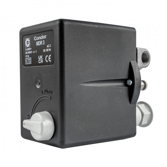 Condor Pressure Switch Three Phase 4 Way 16-20 Amp 217657 Condor Pressure Switch Three Phase 4 Way 16-20 Amp 217657