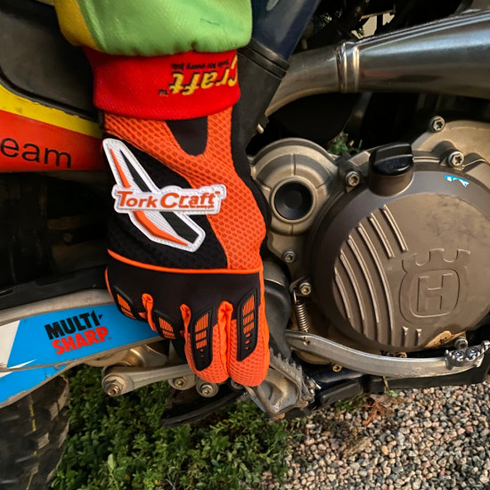 Limited Edit. Small Racing Glove Orange Syn. Leather Limited Edit. Small Racing Glove Orange Syn. Leather