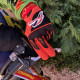 Limited Edit. Small Racing Glove Orange Syn. Leather Limited Edit. Small Racing Glove Orange Syn. Leather