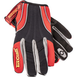 Mechanic Glove X-small Synt.leather Reinforced Palm Sp&ex Red