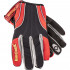 Mechanics Glove 2x Large Synthetic Leather Reinforced Palm Spandex Red
